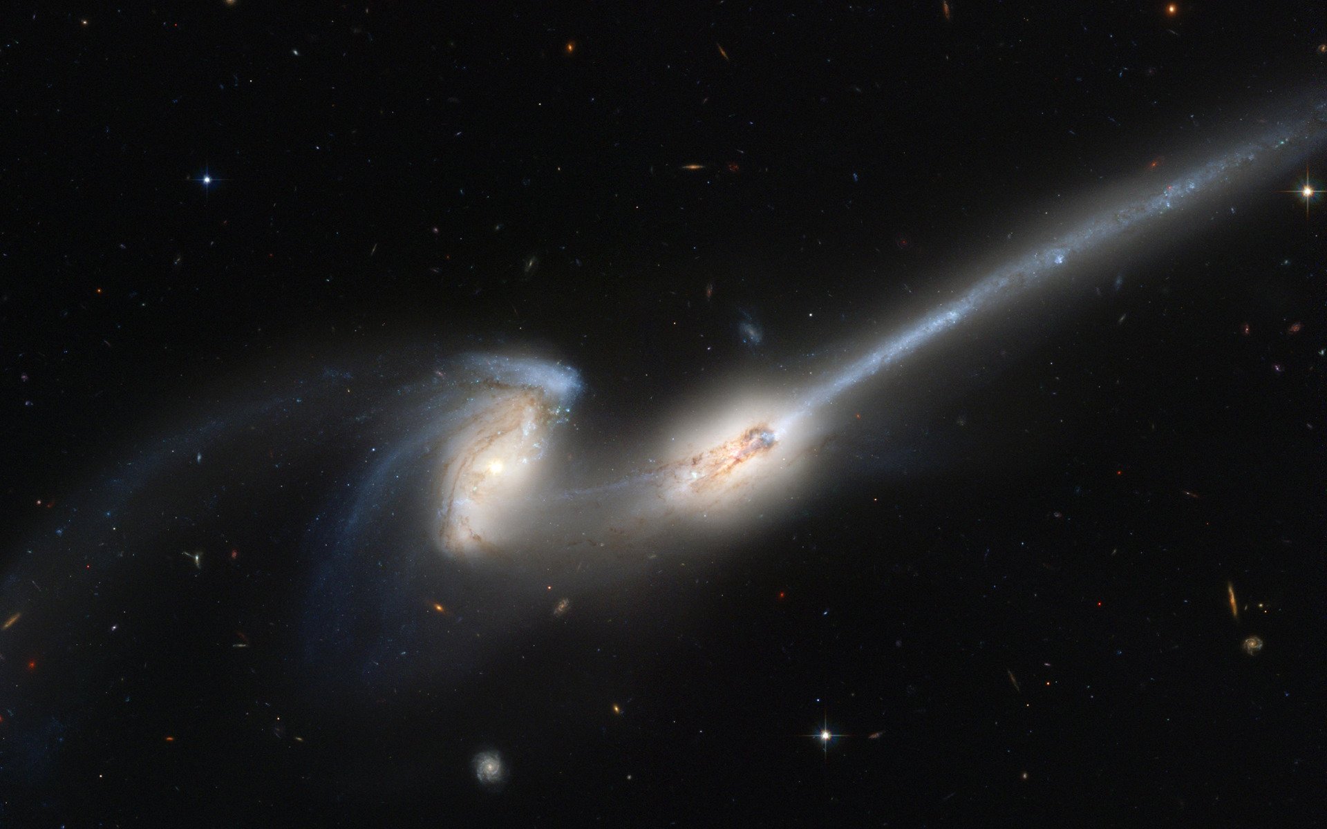 cosmos galaxy galaxies collision astronomy hubble