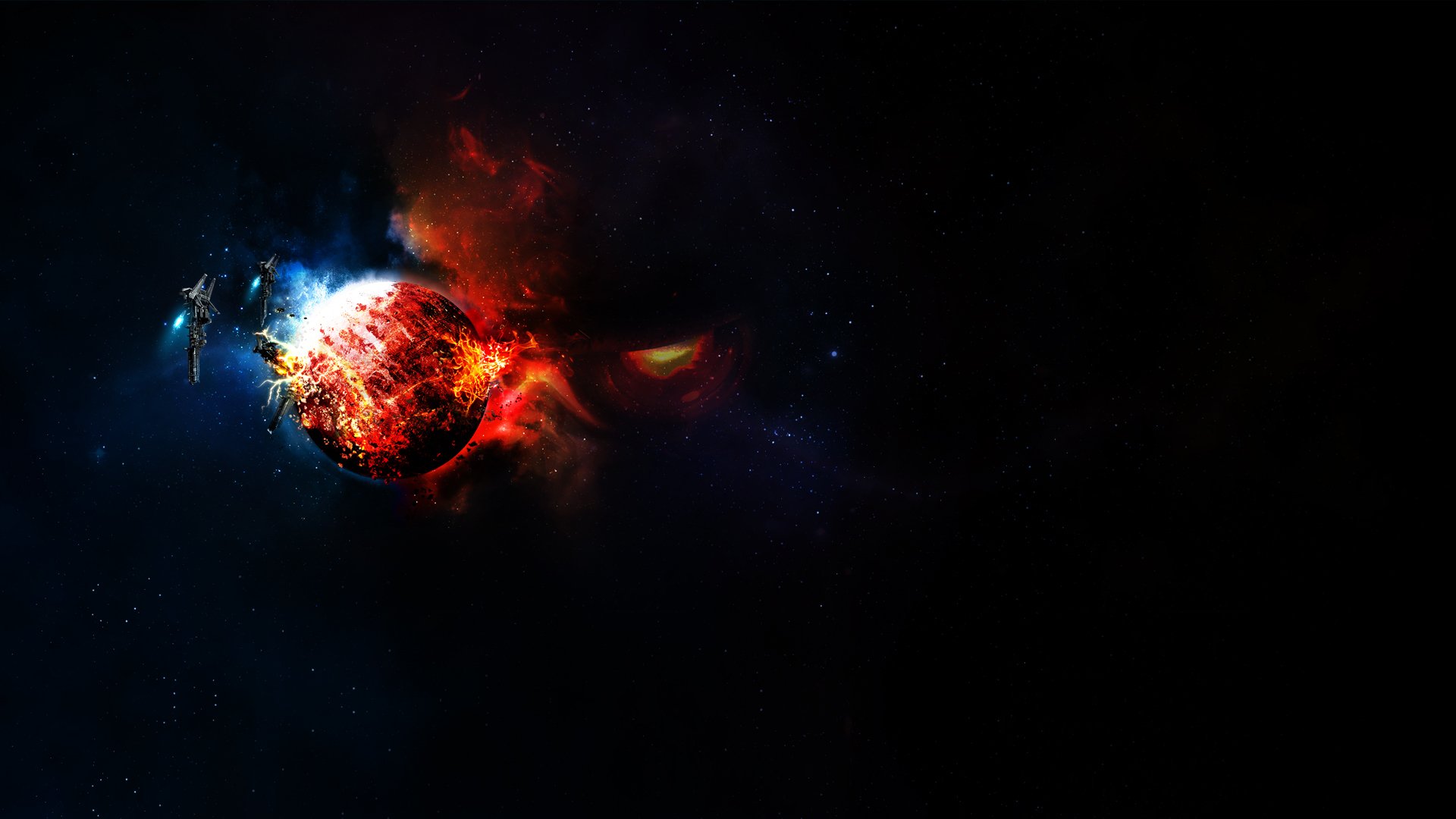 pace universe spacecraft explosion