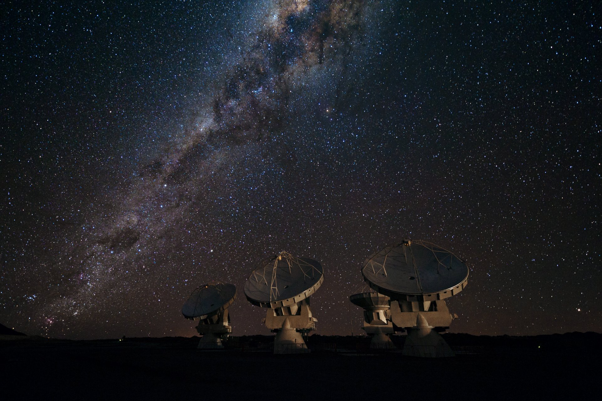 galaxy milky way star radio telescope