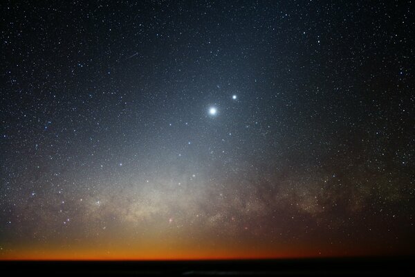 Image of the Milky Way at night