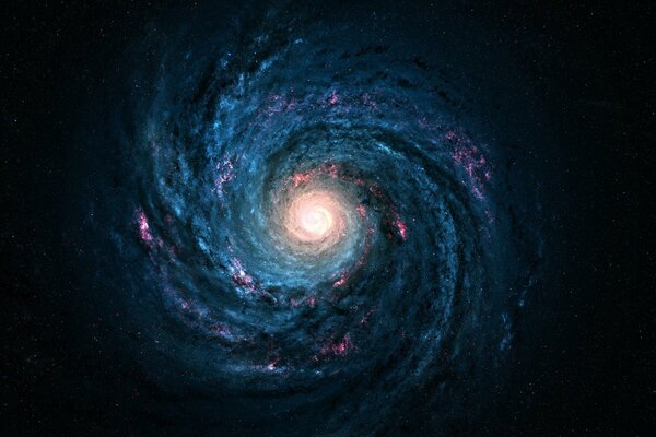 The Milky Way. The galaxy. Eternity. Space