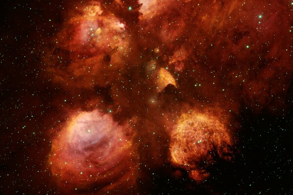 Beautiful photo from space cat s paw nebula