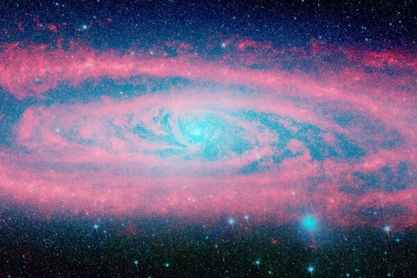 Man kann die Galaxie endlos betrachten