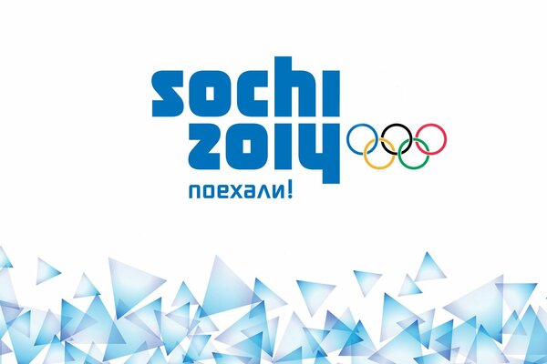 The official logo of the Sochi 2014 Olympics