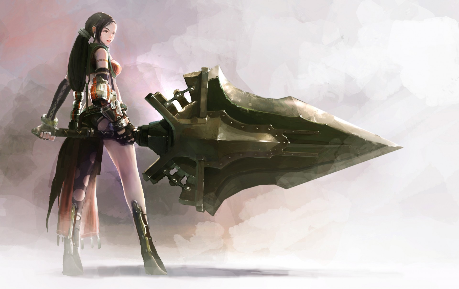 art weapon girl of the blade sword fantasy