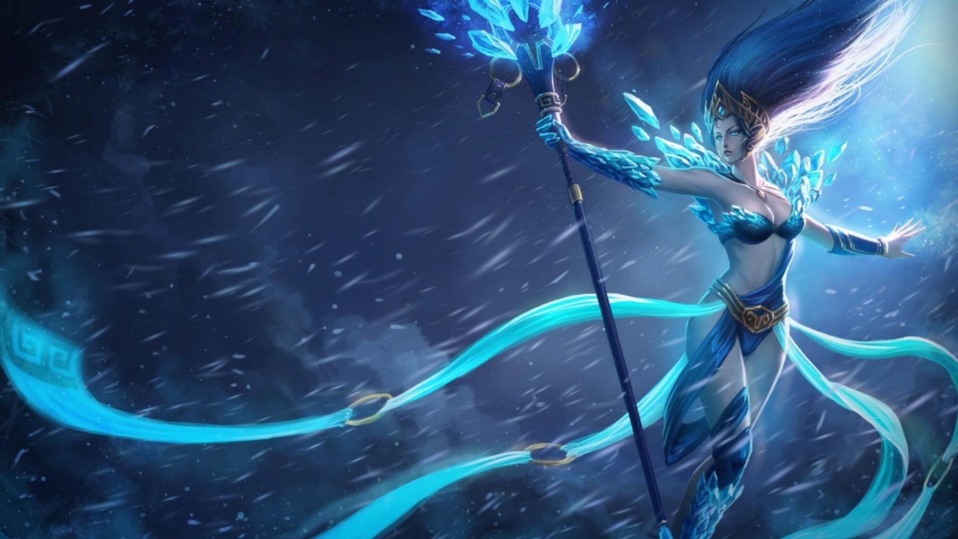 art league of legends magician snow sorceress skyrim