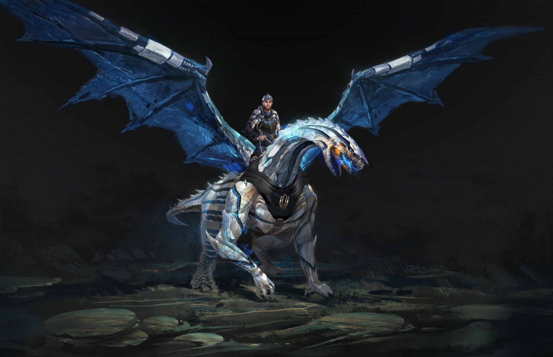 tones dragon wings horseman