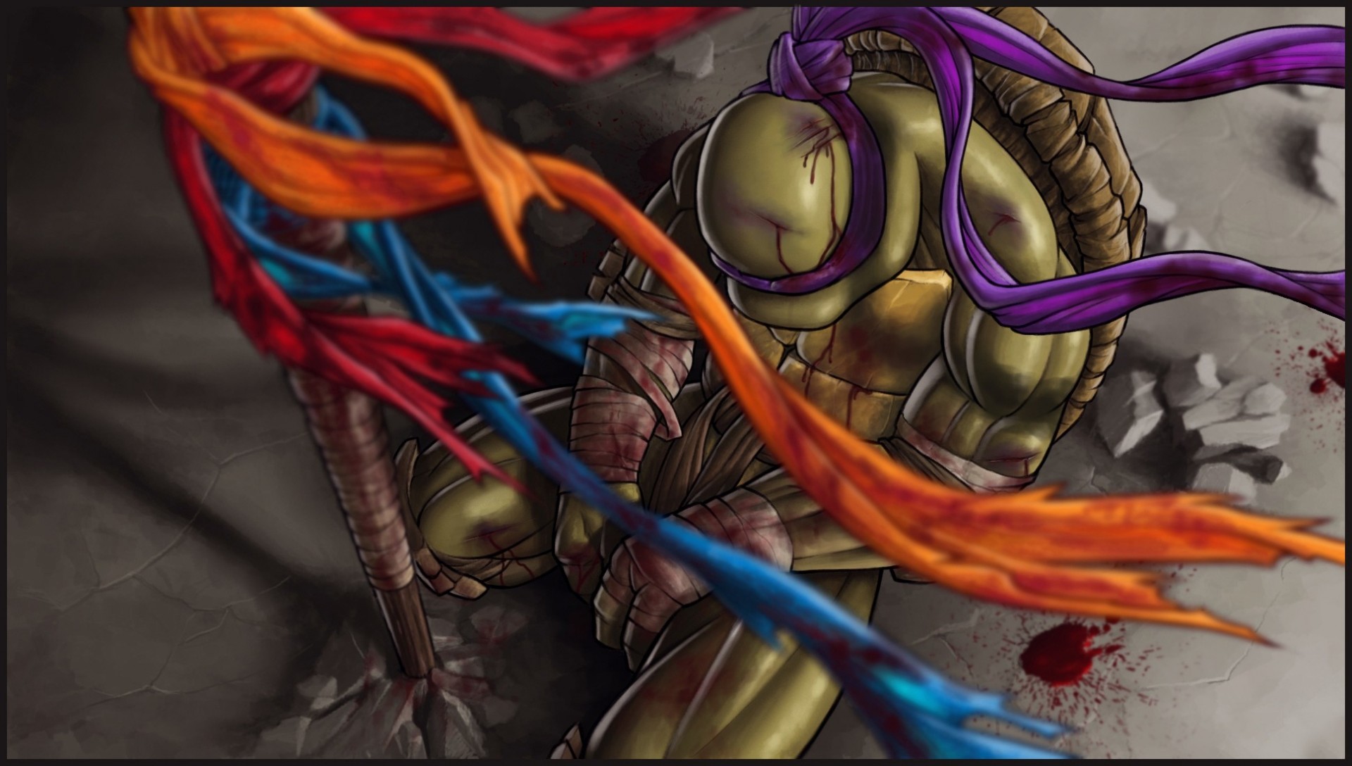 fantasía donatello las tortugas ninja héroe