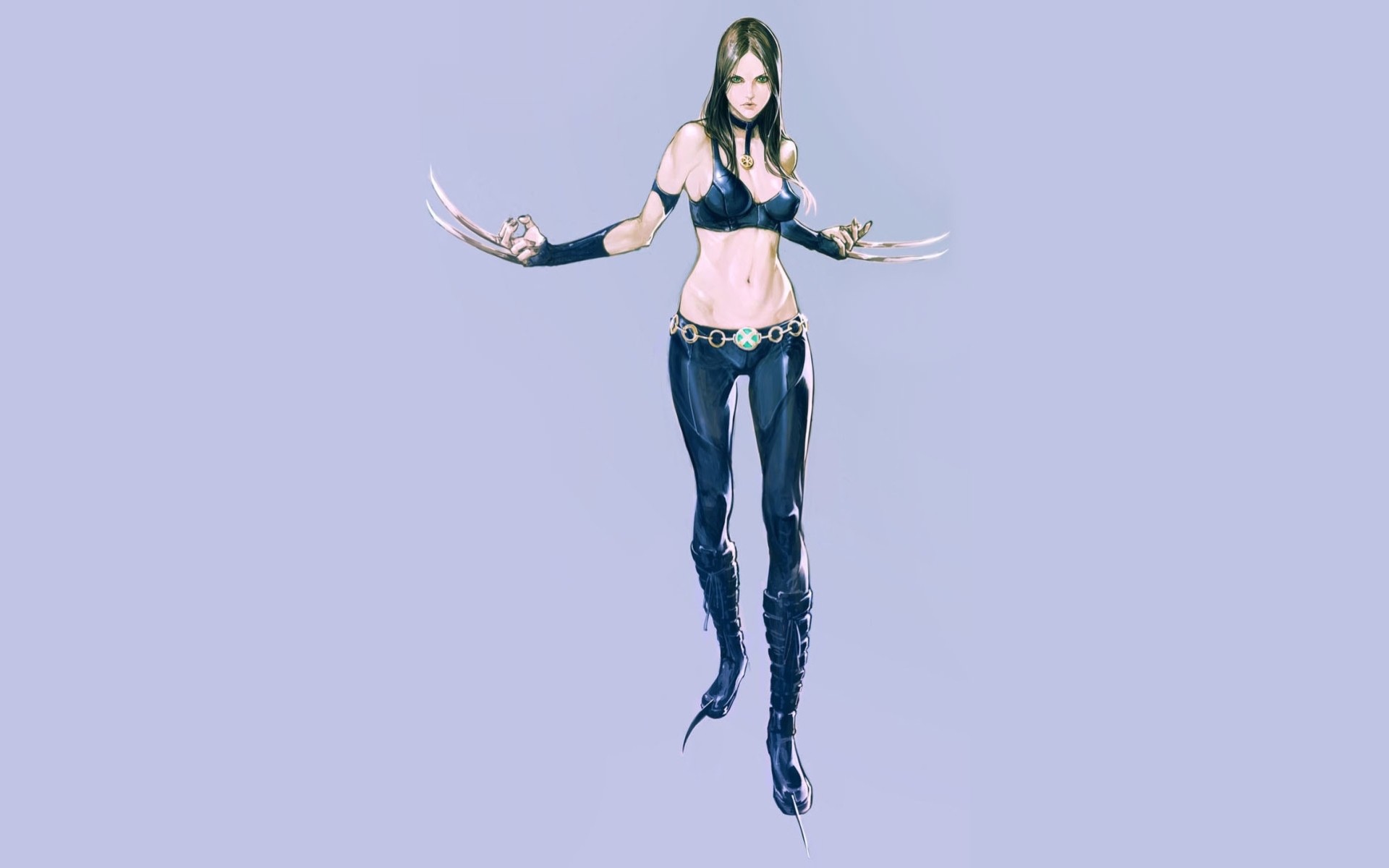 art sexy dziewczyna x-men tło x-23 superbohaterowie x-men marvel