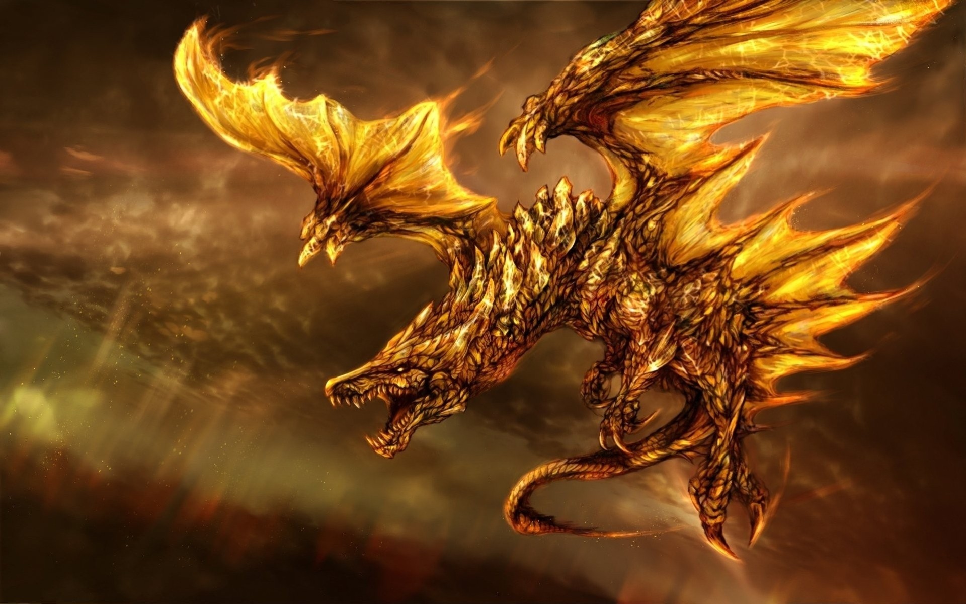 dragon fire art wings fiction