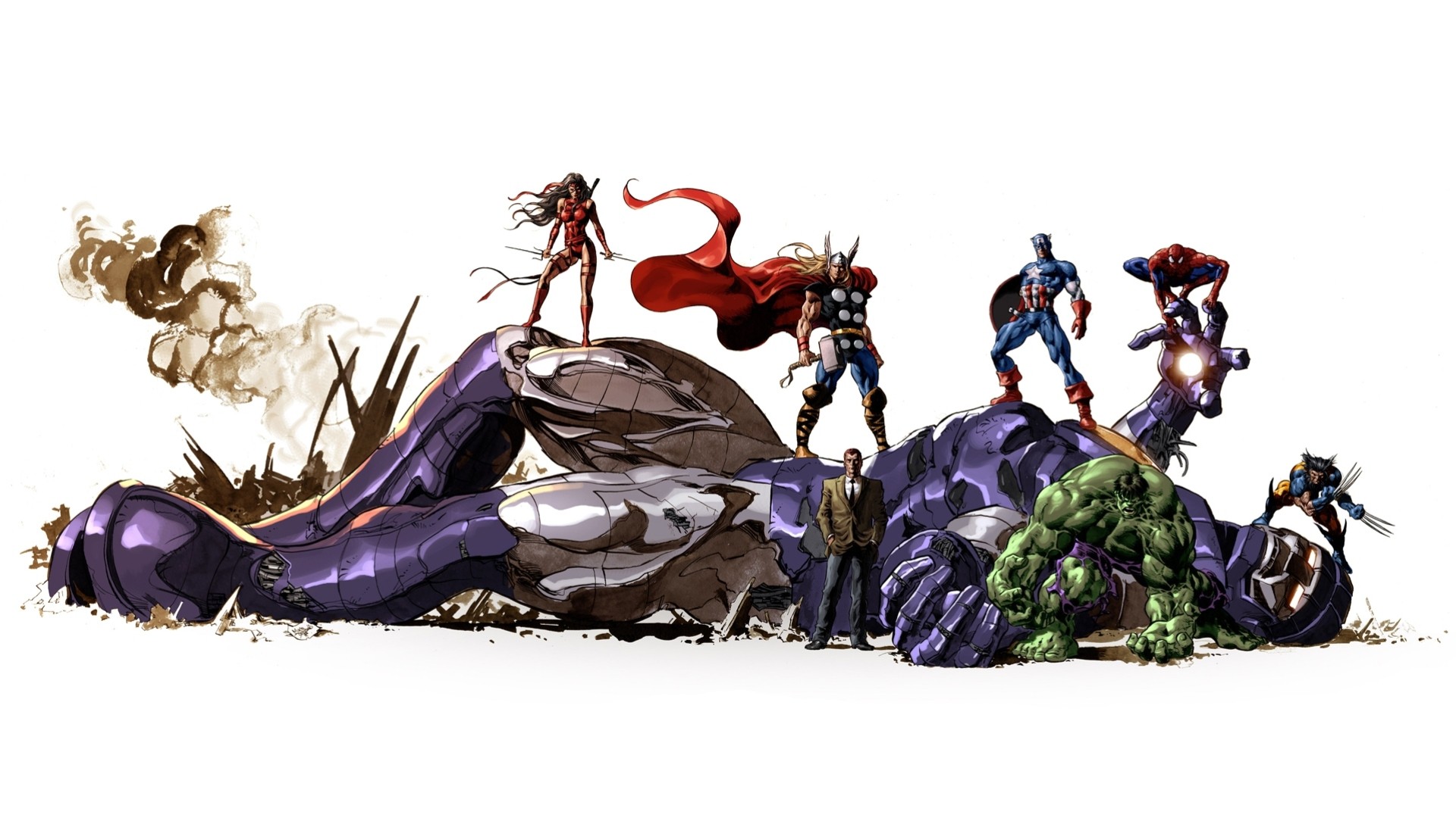 thor captain america hiéroglyphes super héros hulk spiderman bande dessinée wolverine marvel robot