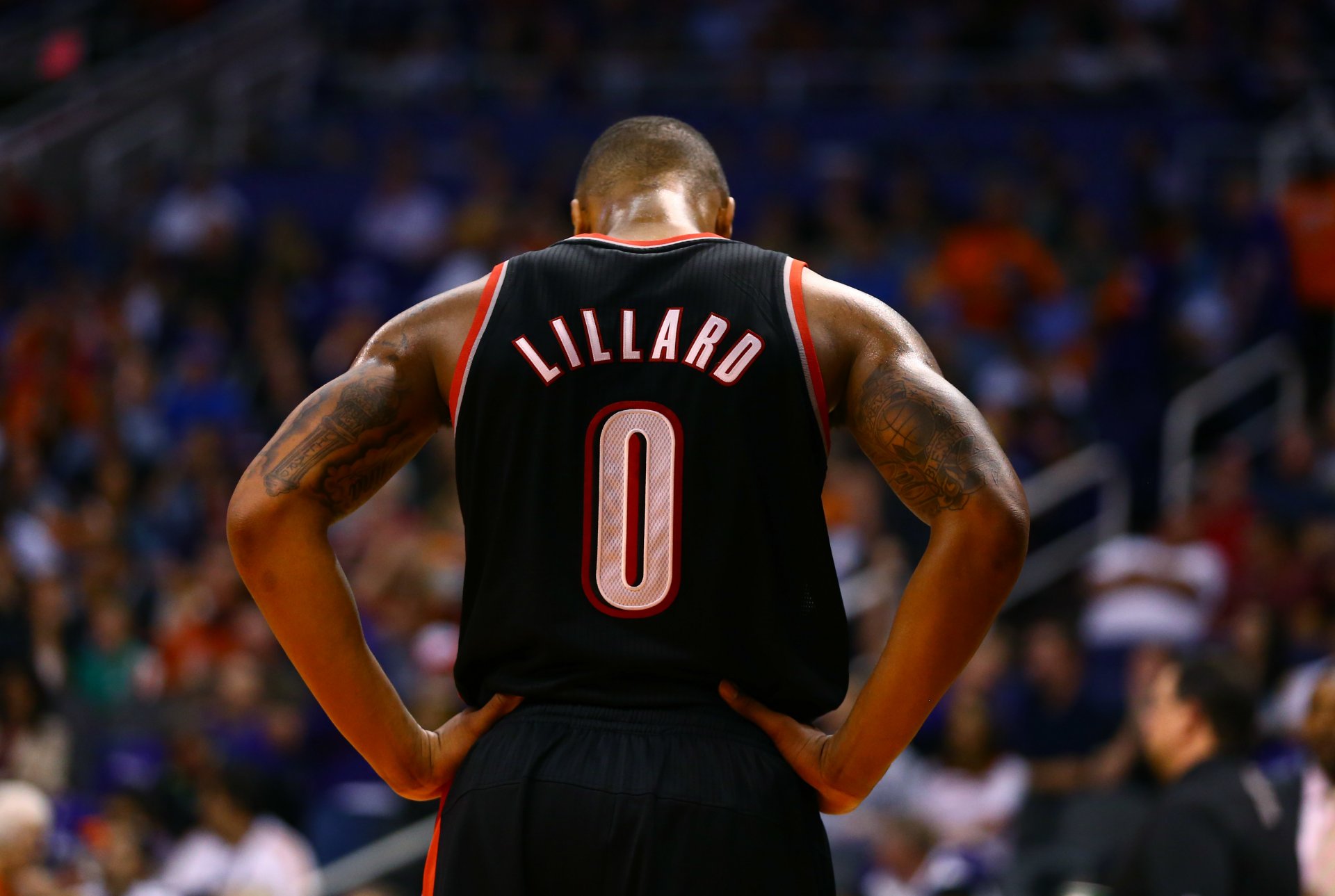 lillard damian lillard portland trail blazers uniform