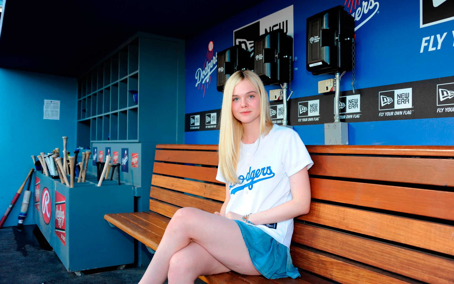 ellie fanning elle fanning attrice gambe gonna cheerleader