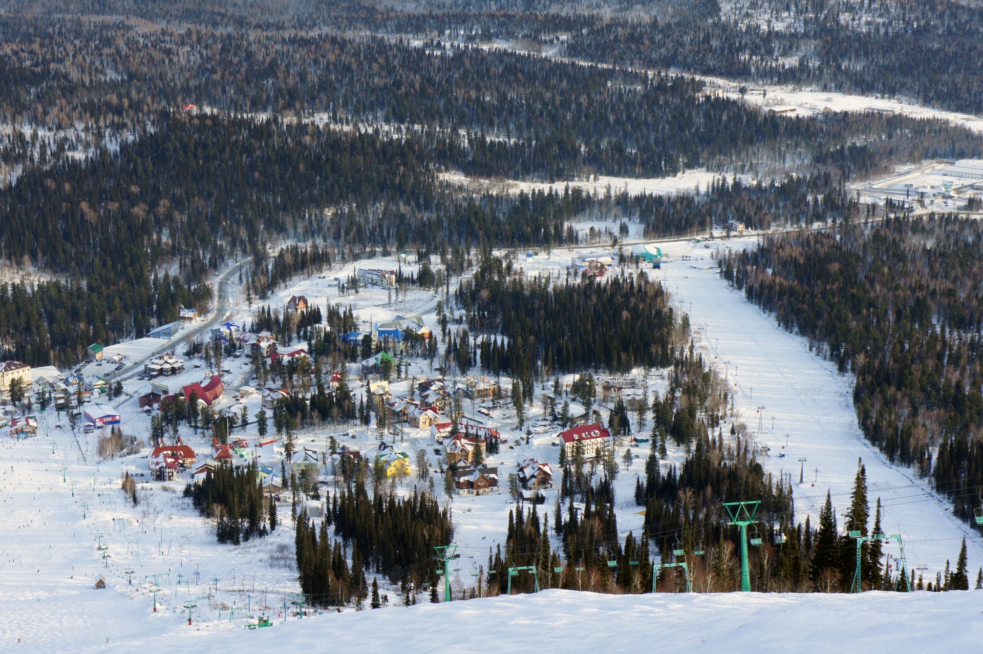 montagnes hiver nature