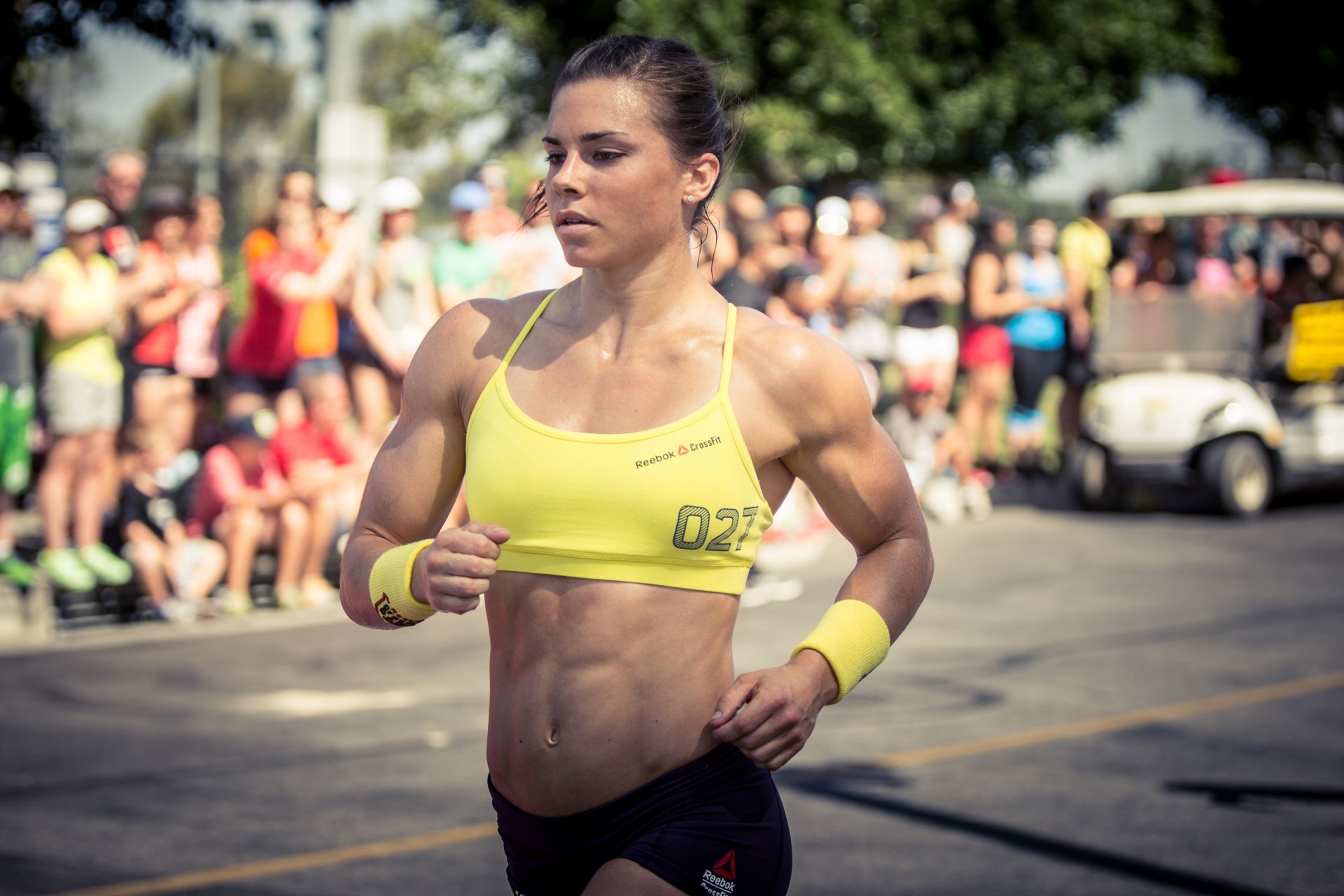 julie fouché crossfit athlète masse musculaire force