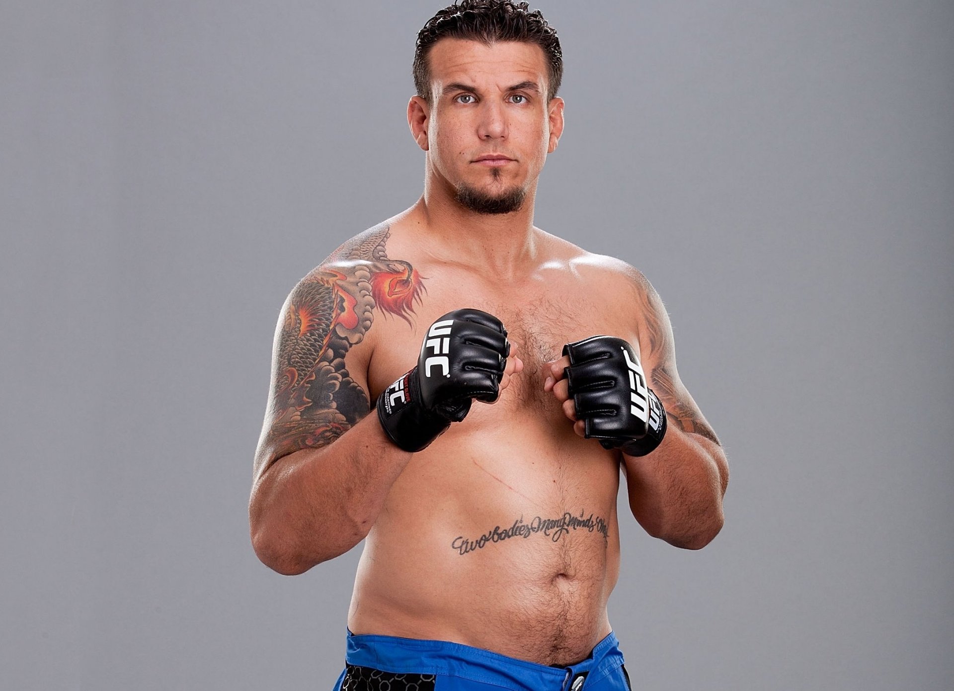 ufc frank world kämpfer mixed martial arts tattoo tattoos