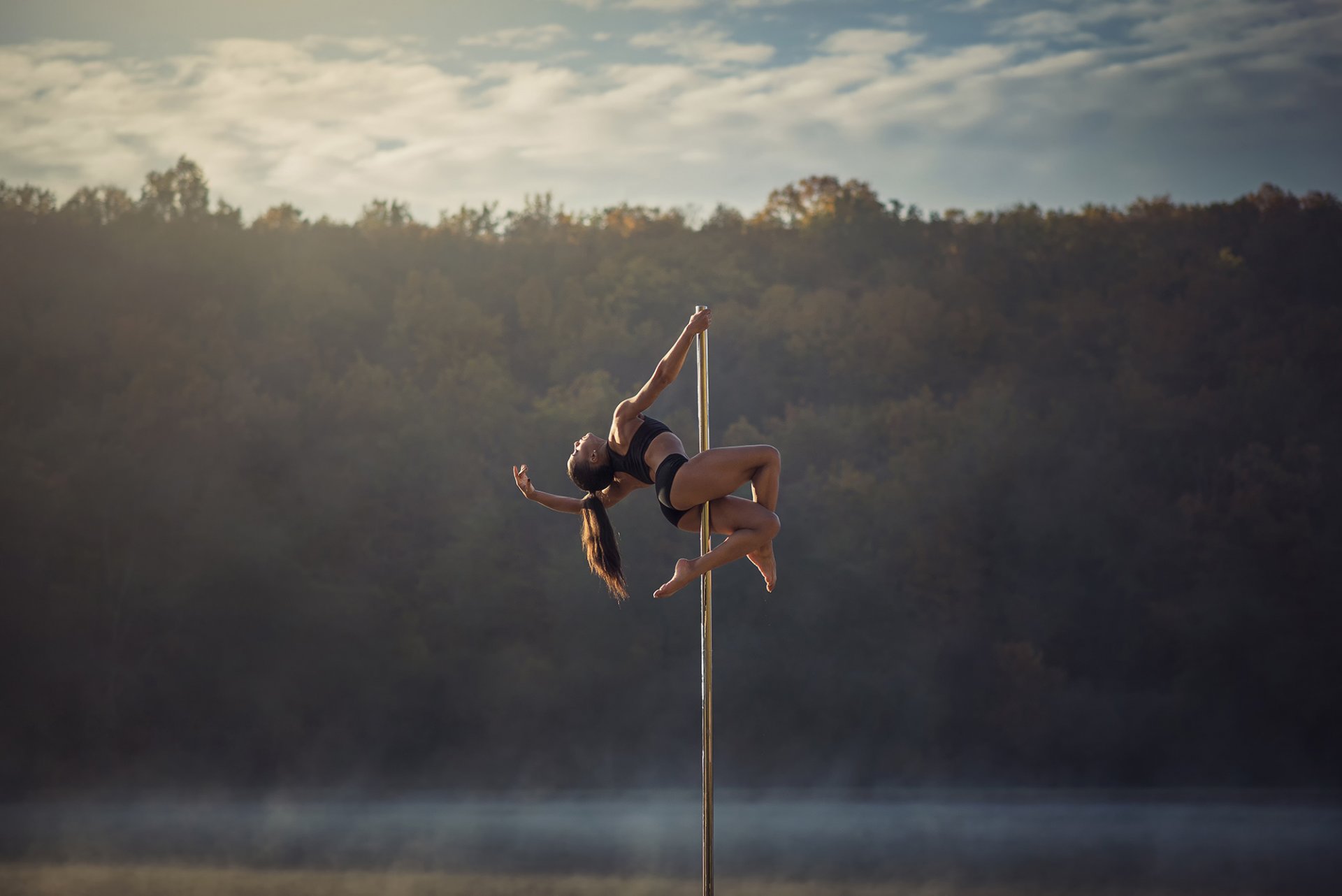 chris silya gymnast pole