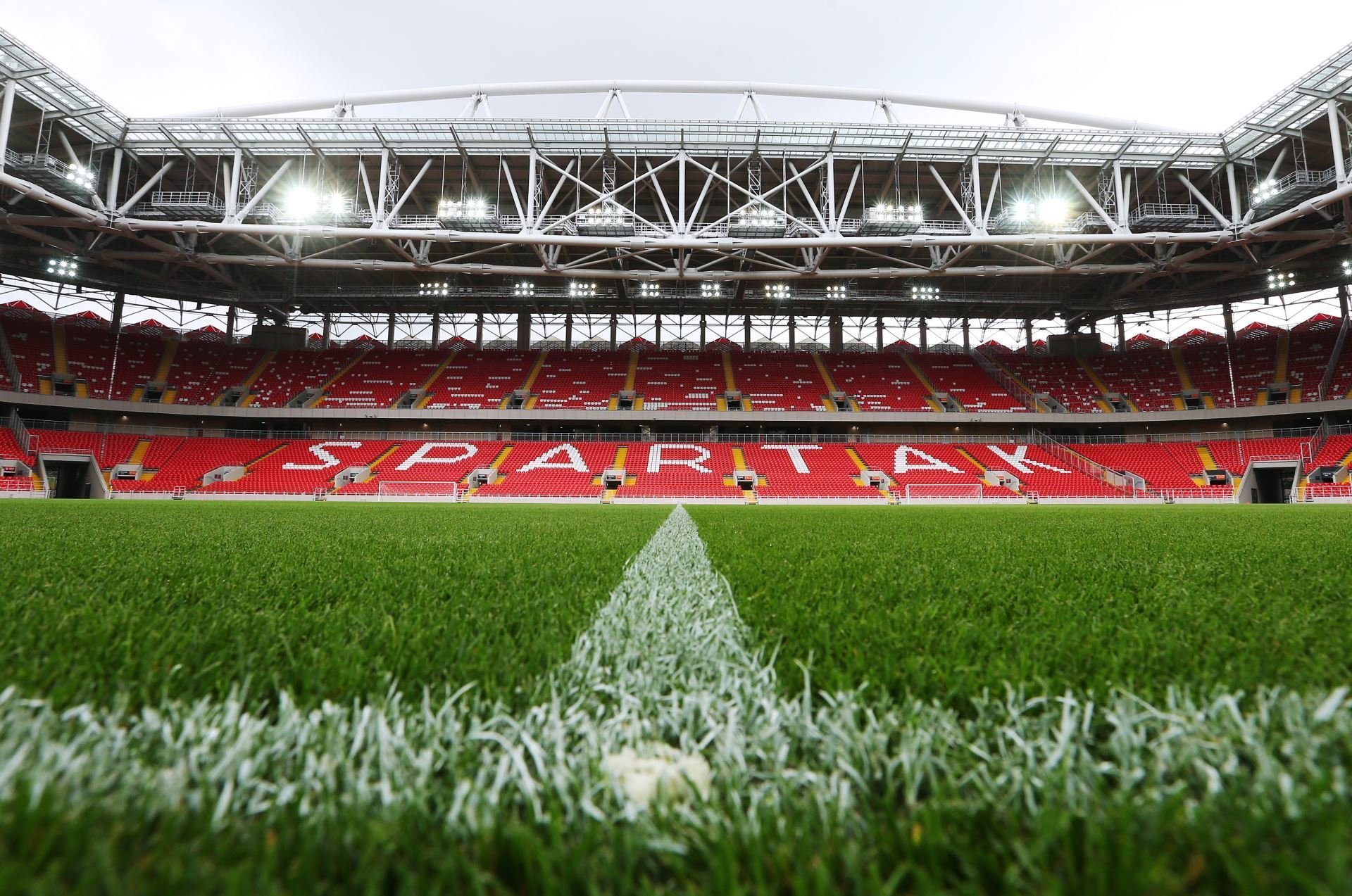 open arena spartak stadium football the field turf