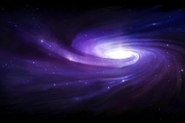 Mysterious galaxy creates a spiral