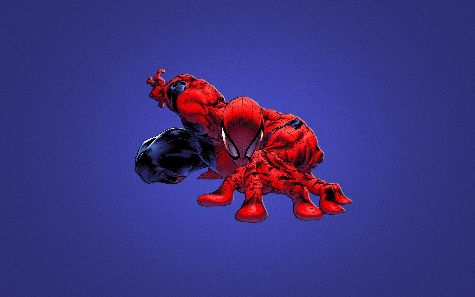 rosso fumetti blu marvel spider-man