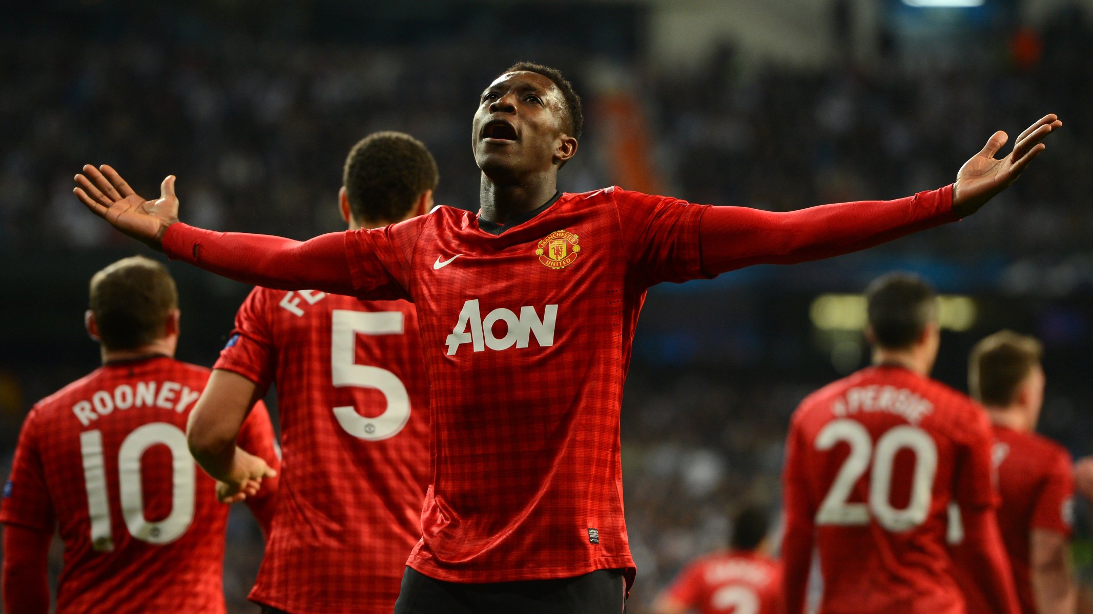 piłka nożna danny welbeck mu manchester uefa welbeck