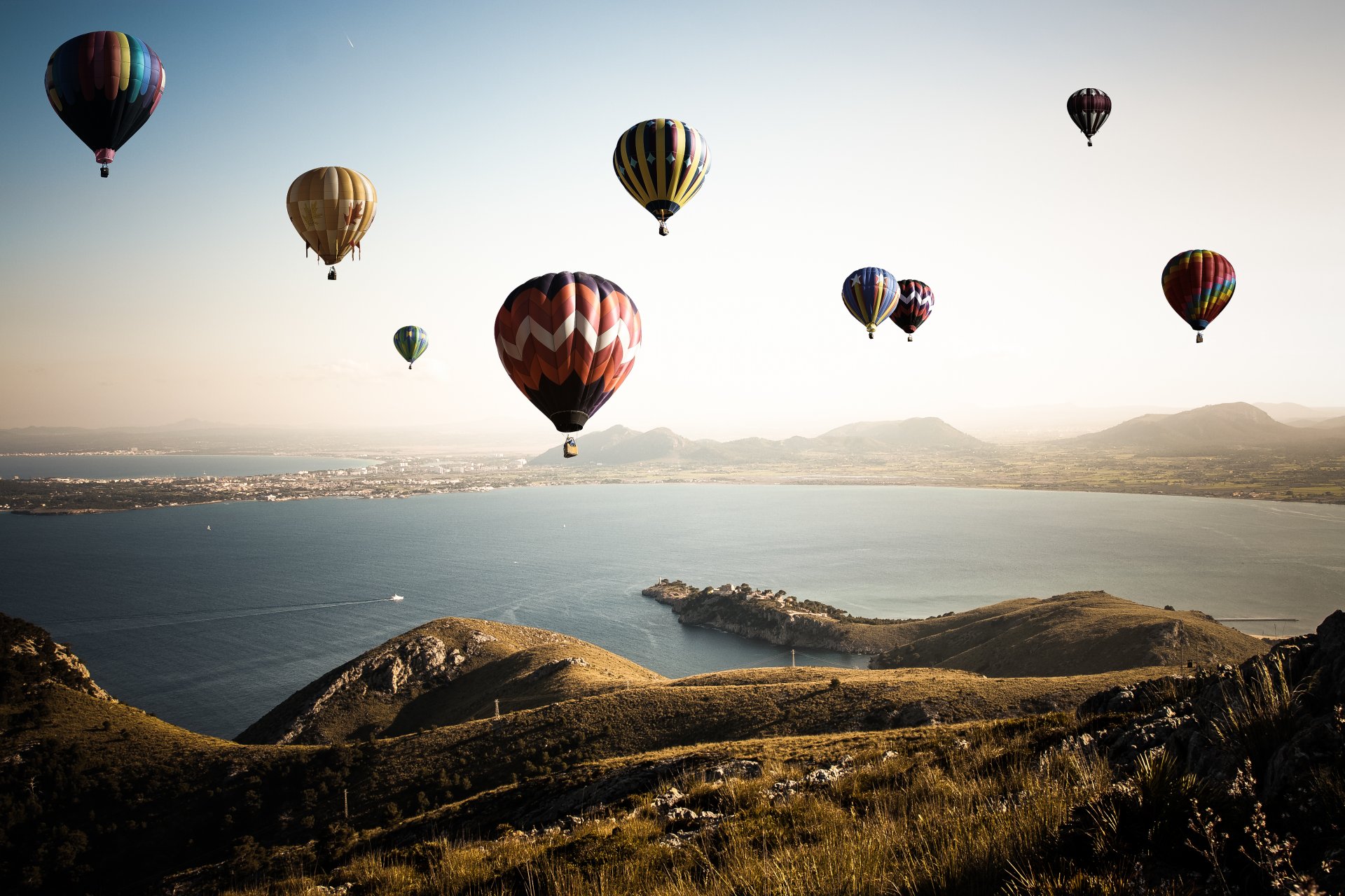 photographe andres nieto porras photo aéronautique ballon ballon ballons vol ciel