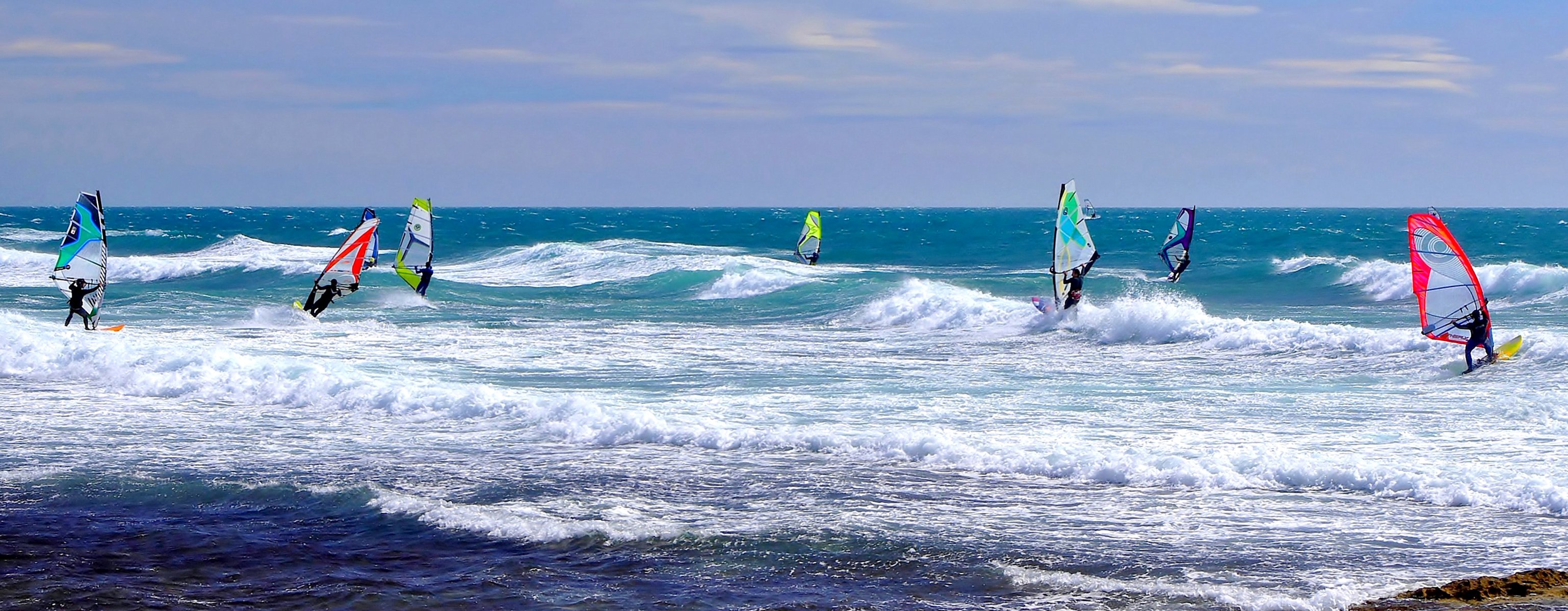 planche à voile mer vent vagues planche voile