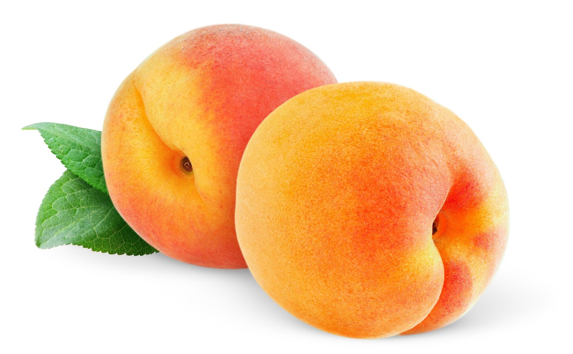 pesche peaches frutta sfondo bianco frutta