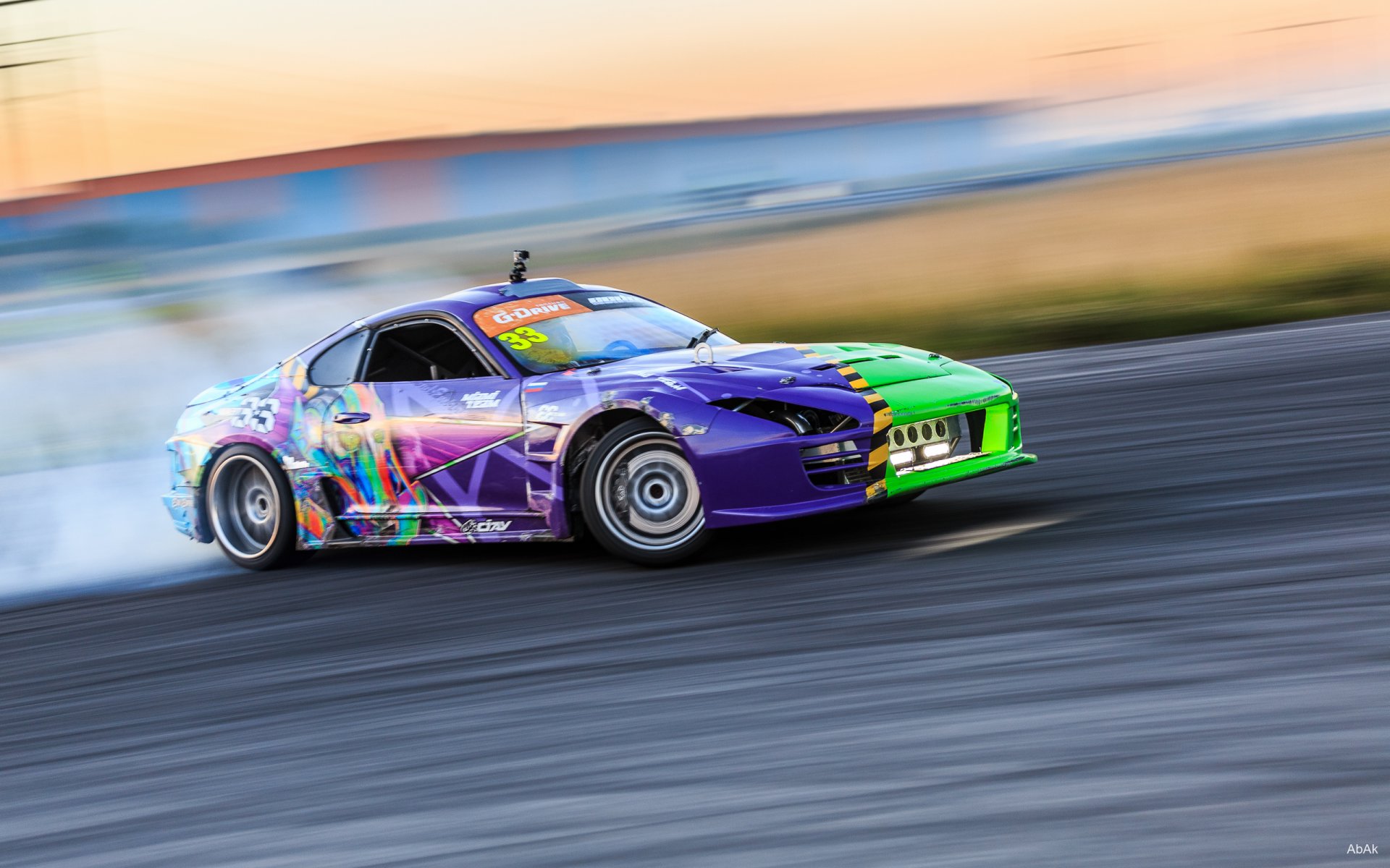 toyota supra drift skid car