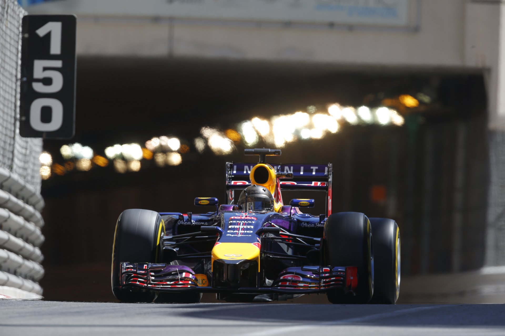 sebastian vettel f1 pilota campione formula monaco tunel