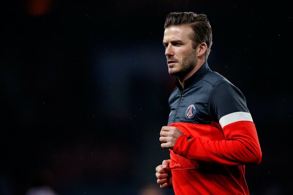 El famoso futbolista David Beckham