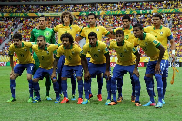 Foto del equipo de fútbol de Brasil Marcelo