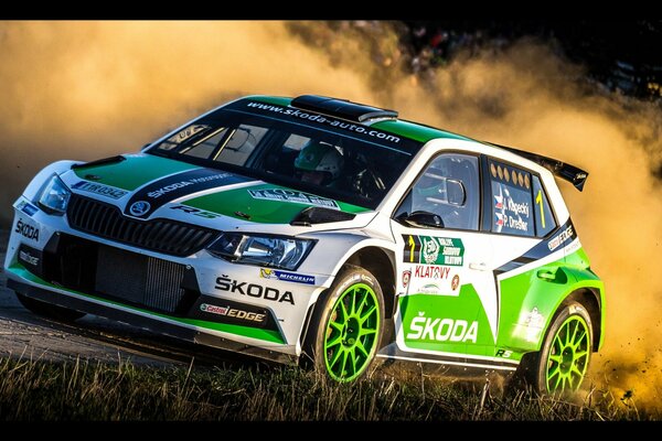 Skoda fabia r5 New Jersey au rallye