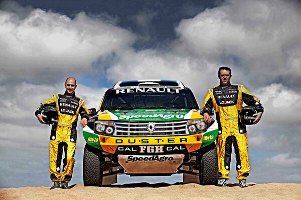 Due piloti al Rally Dakar 2014