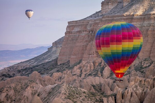 Espectáculo de bolas en Turquía, Capadocia