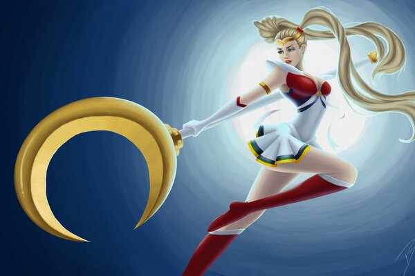 El arte de Sailor Moon en una nueva adaptación