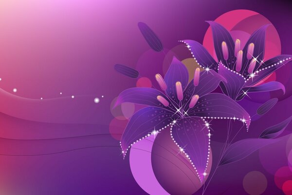 Violet Lilly dans la conception graphique