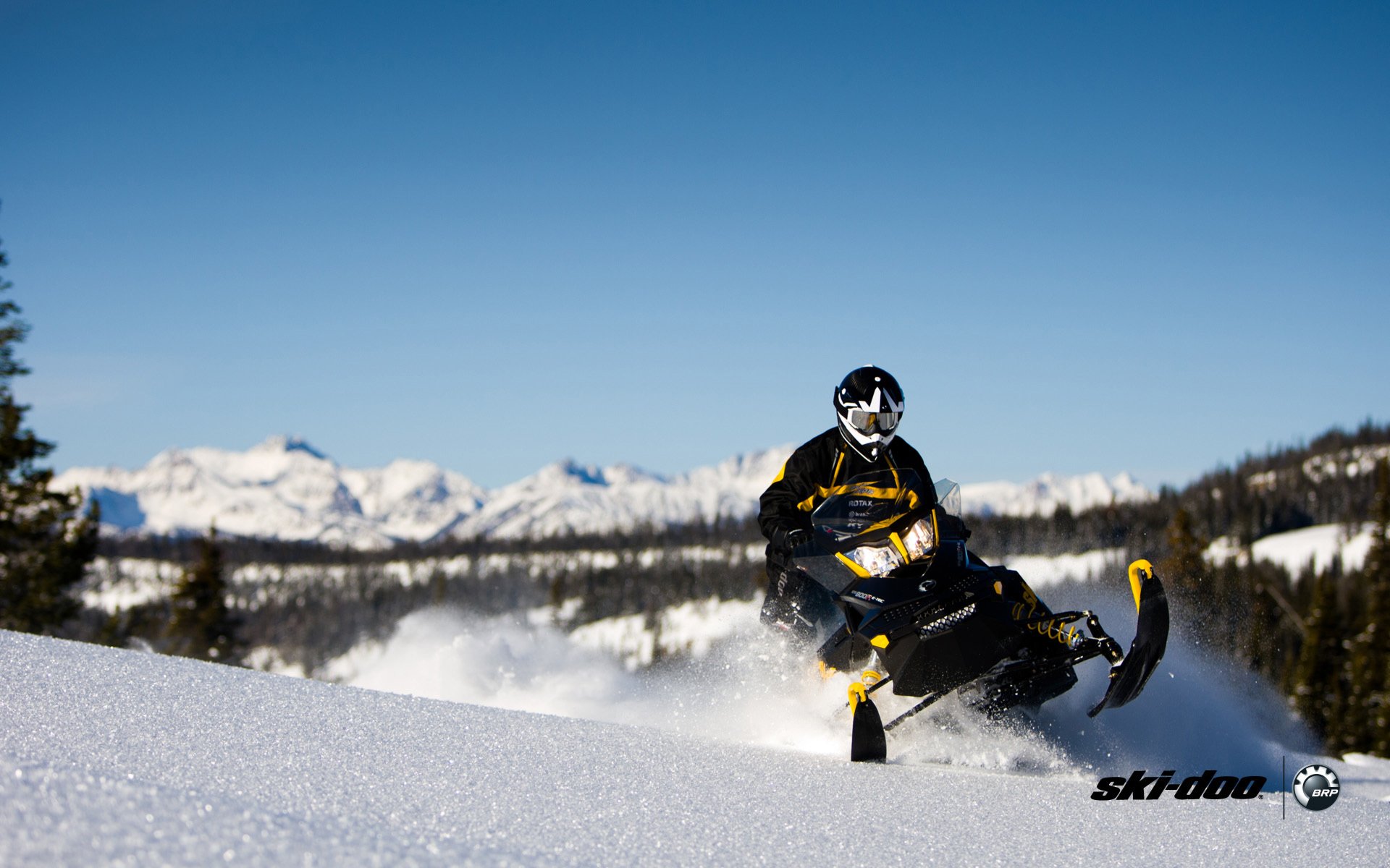 ki-doo skuter renegade adrenalina brp śnieg las sport