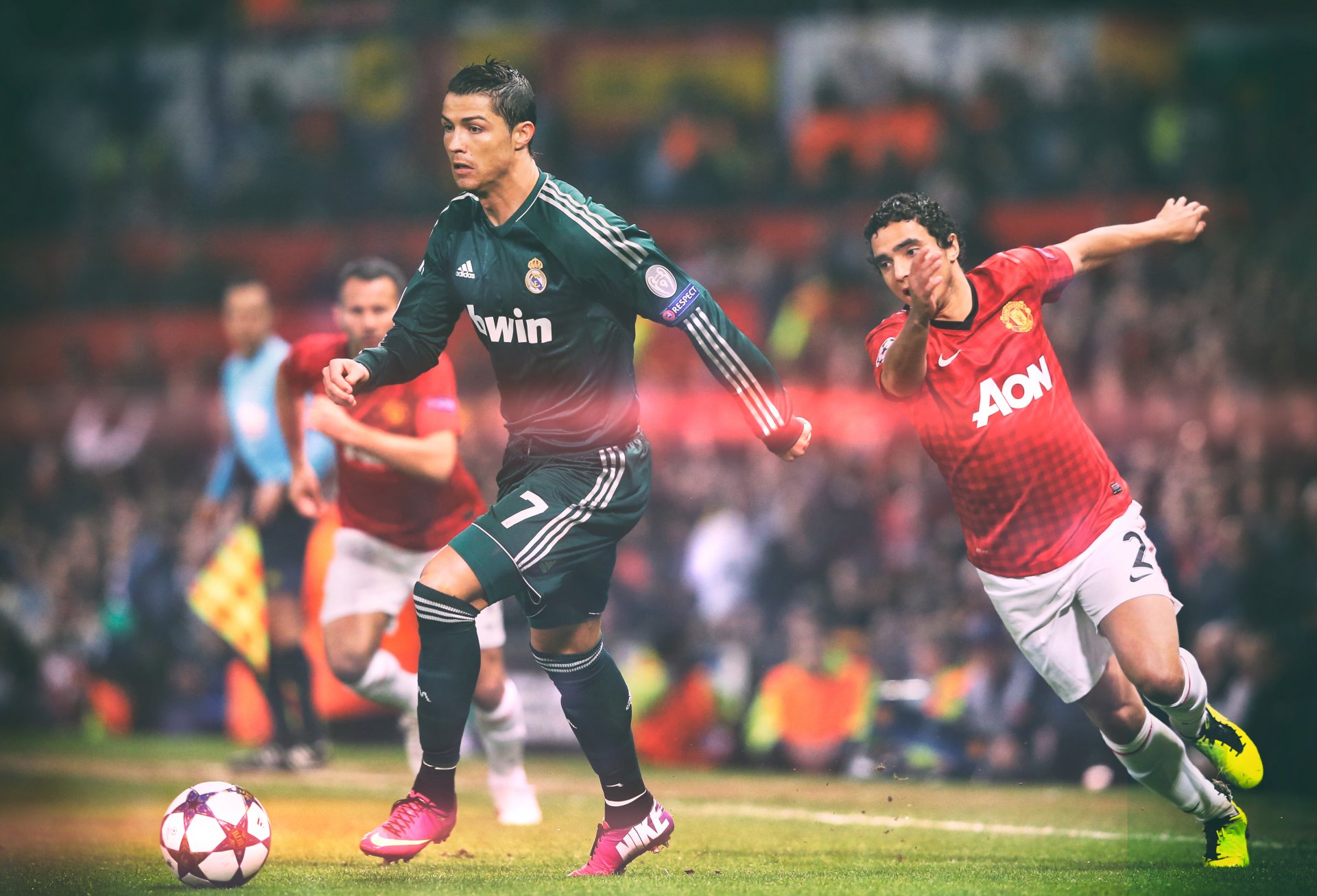 cristiano ronaldo real madrid hala madrid mj estadio rafael giggs