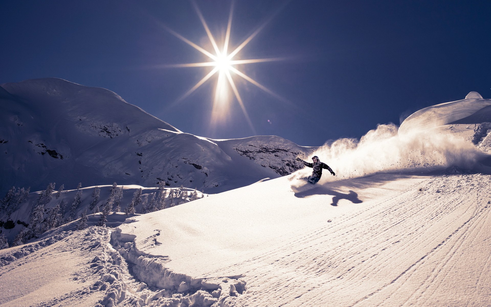 skifahren berg schnee sport