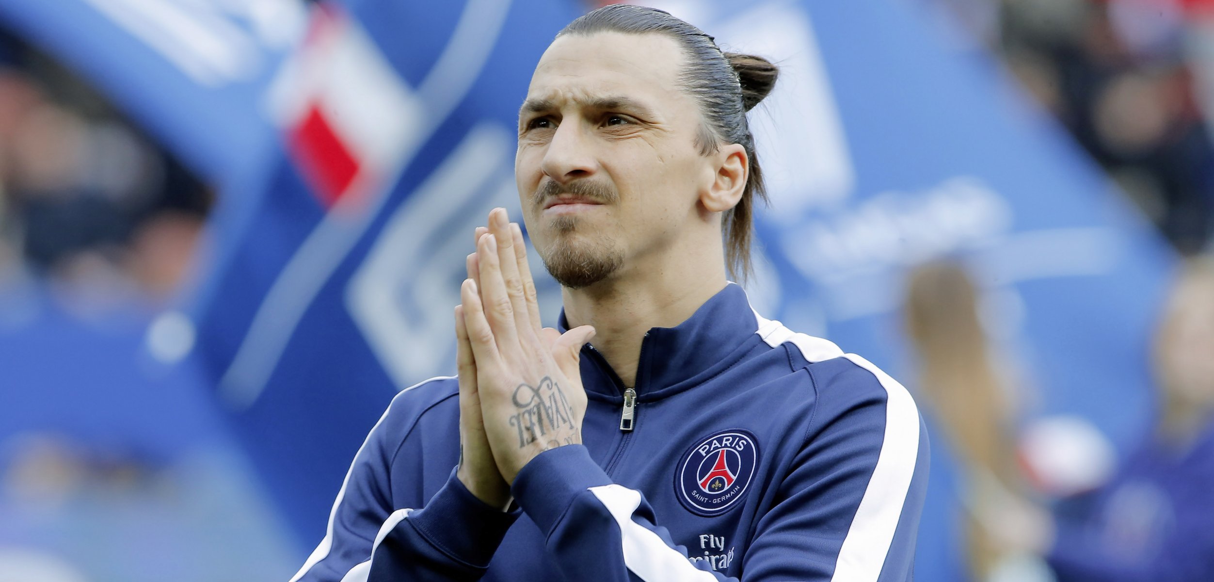 psg ibrahimovic zlatan 2015 francja tatuaże samuraj piłka nożna gwiazda