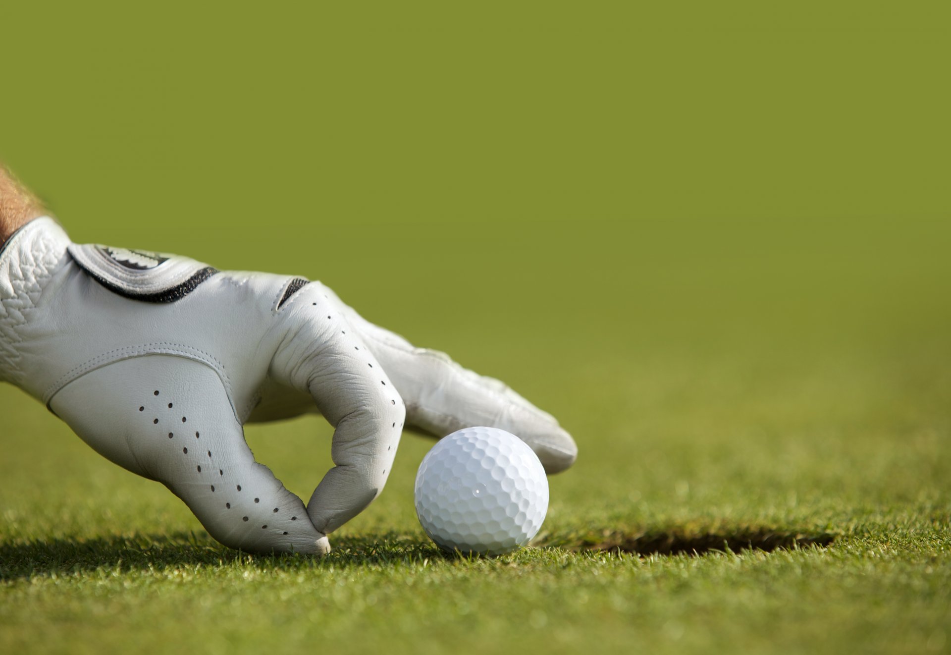 golf ball glove golf