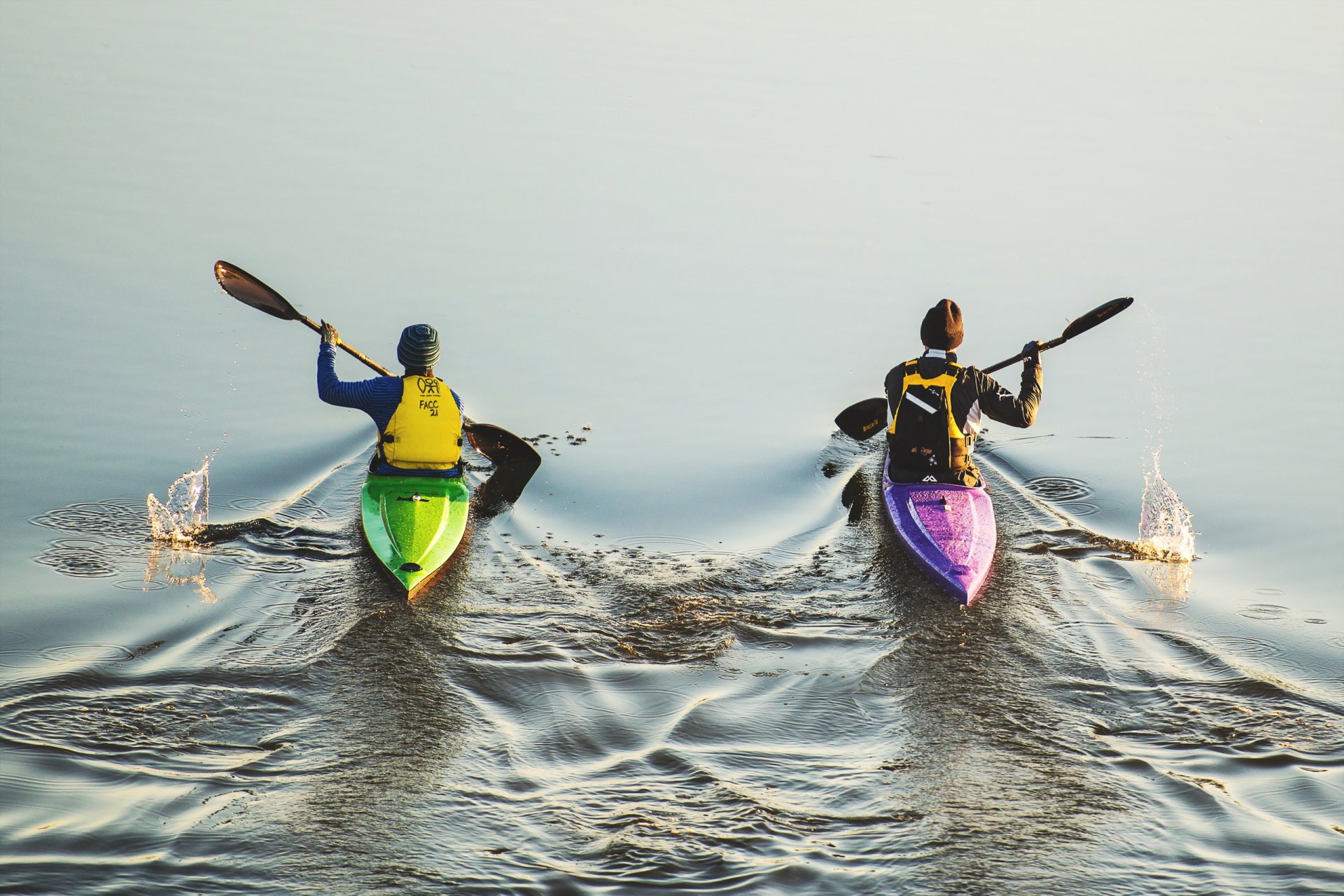 ports rowing water