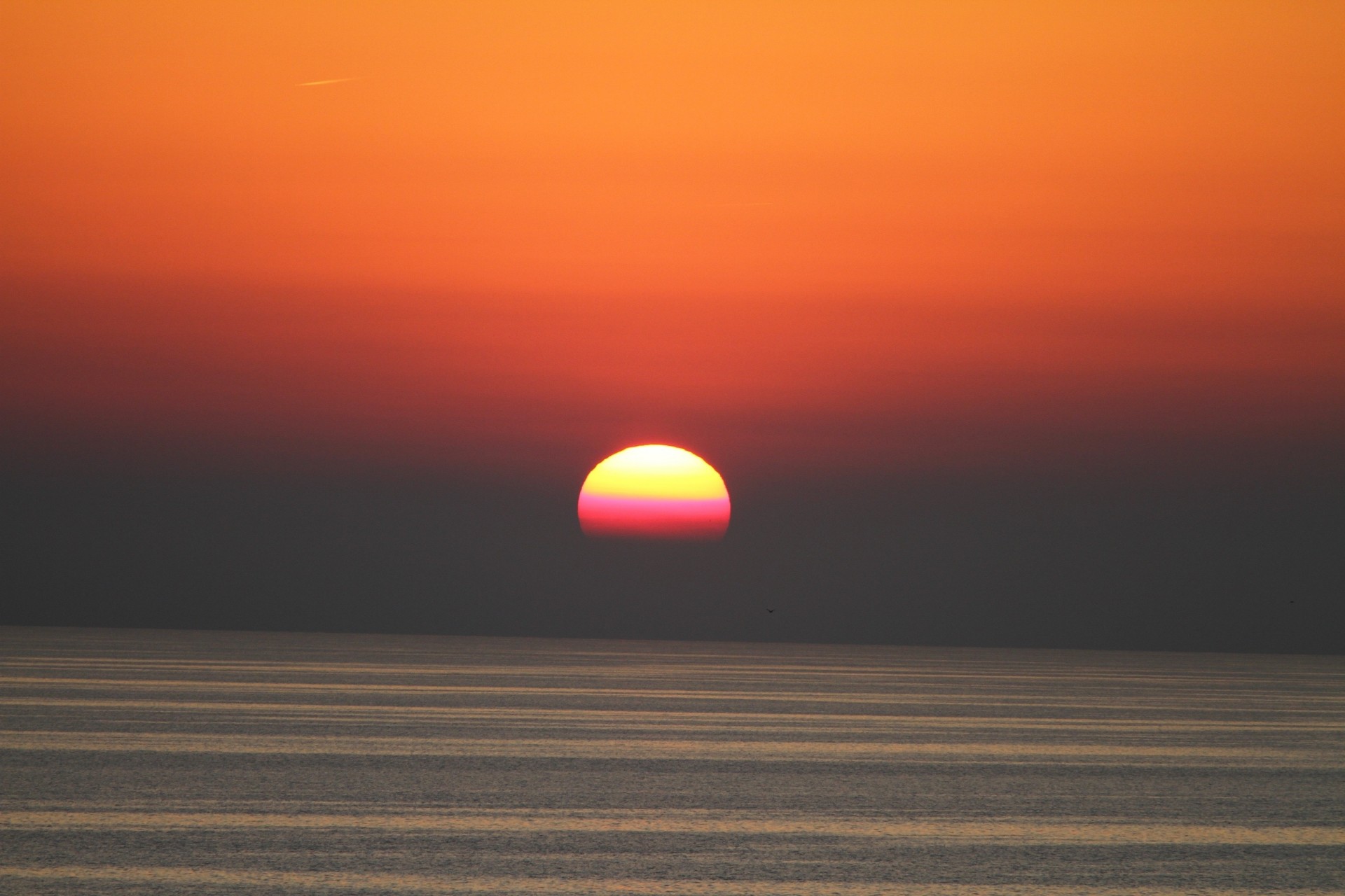 italien landschaft sonnenuntergang sonne meer ligurisches meer