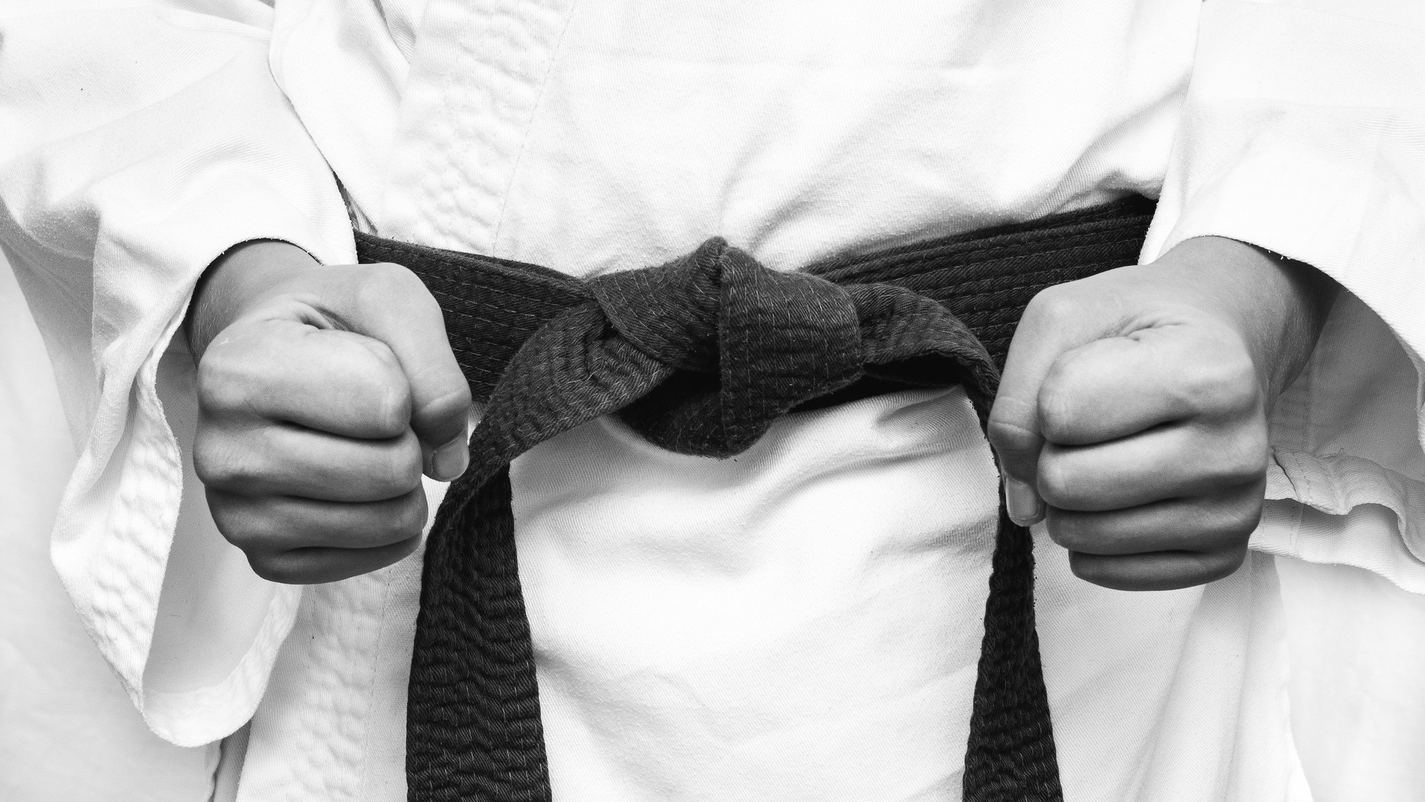 karate kimono sports fist