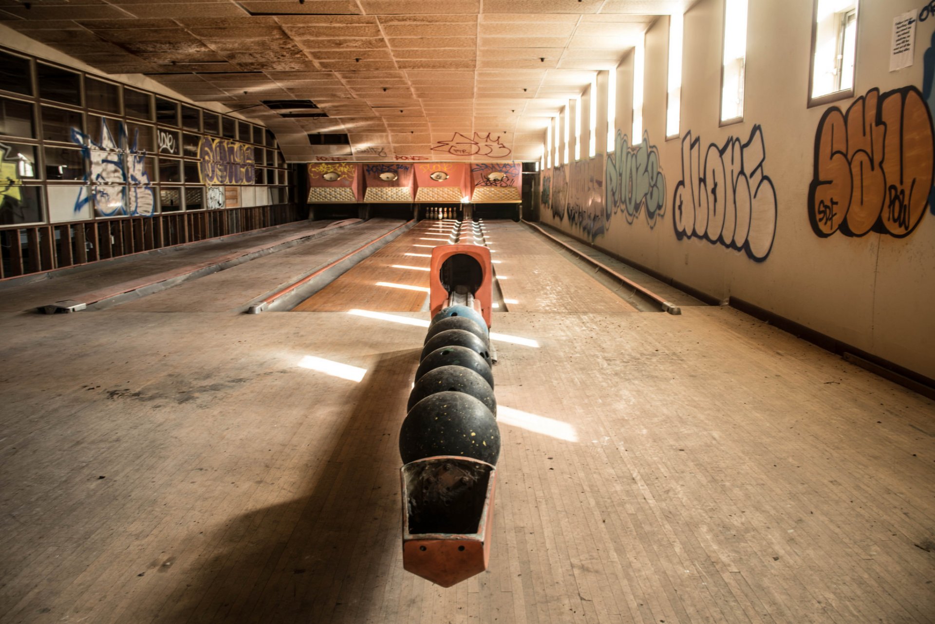 bolos gimnasio deportes