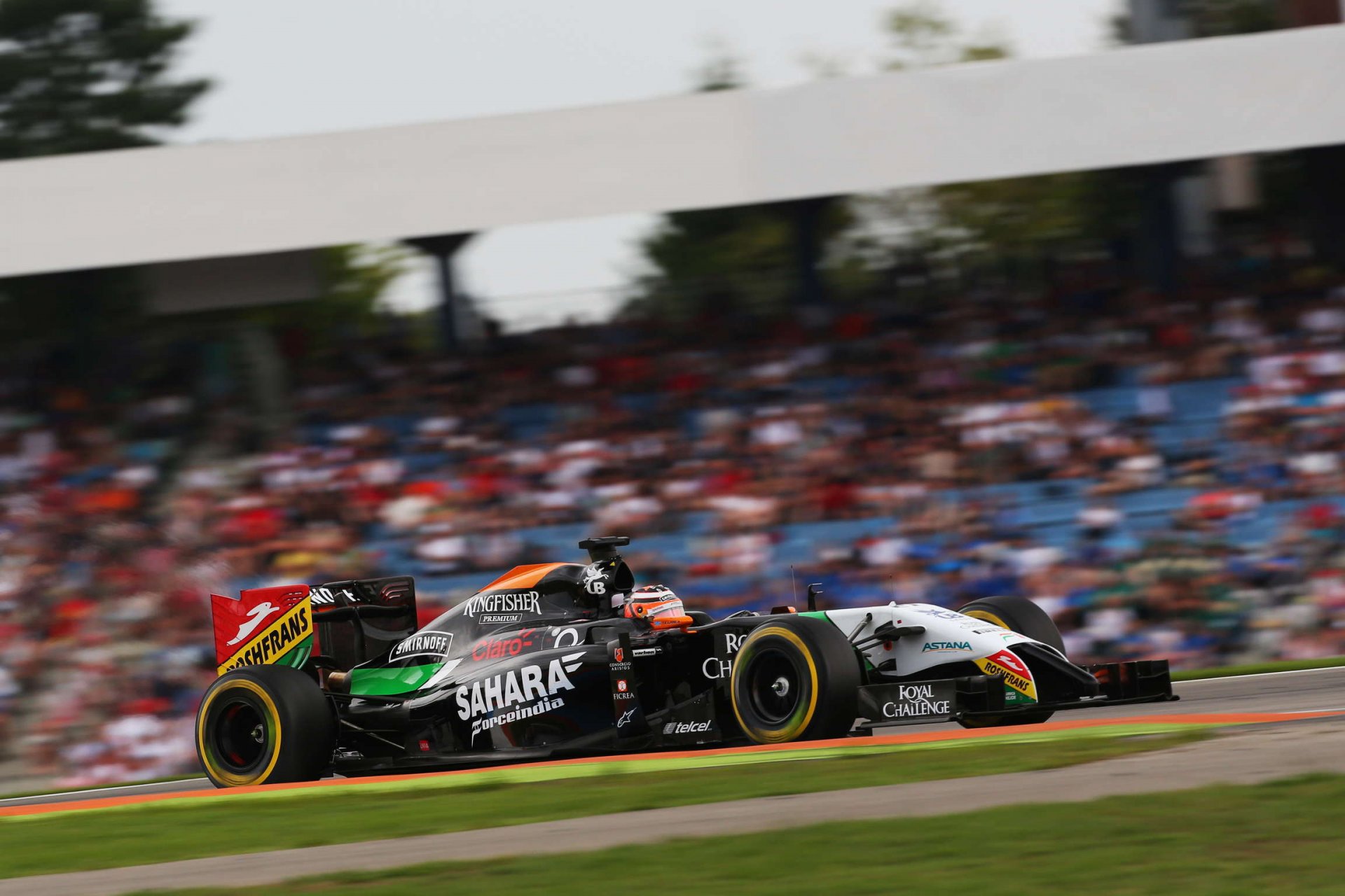 formula uno f1 sahara force india formula uno gran premio di germania a hockenheim germania nico hunkelberg