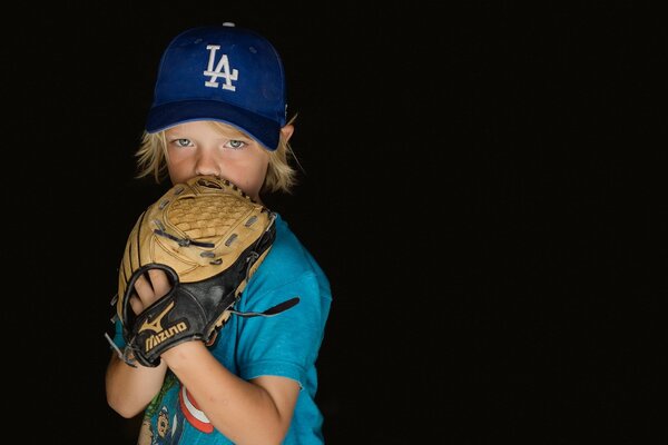 Zukünftiger Profisportler Baseballspieler