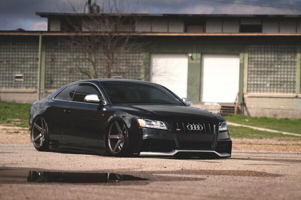 Audi s5 car with disc tuning