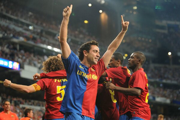 Foto del club di calcio di Barcellona dal campionato